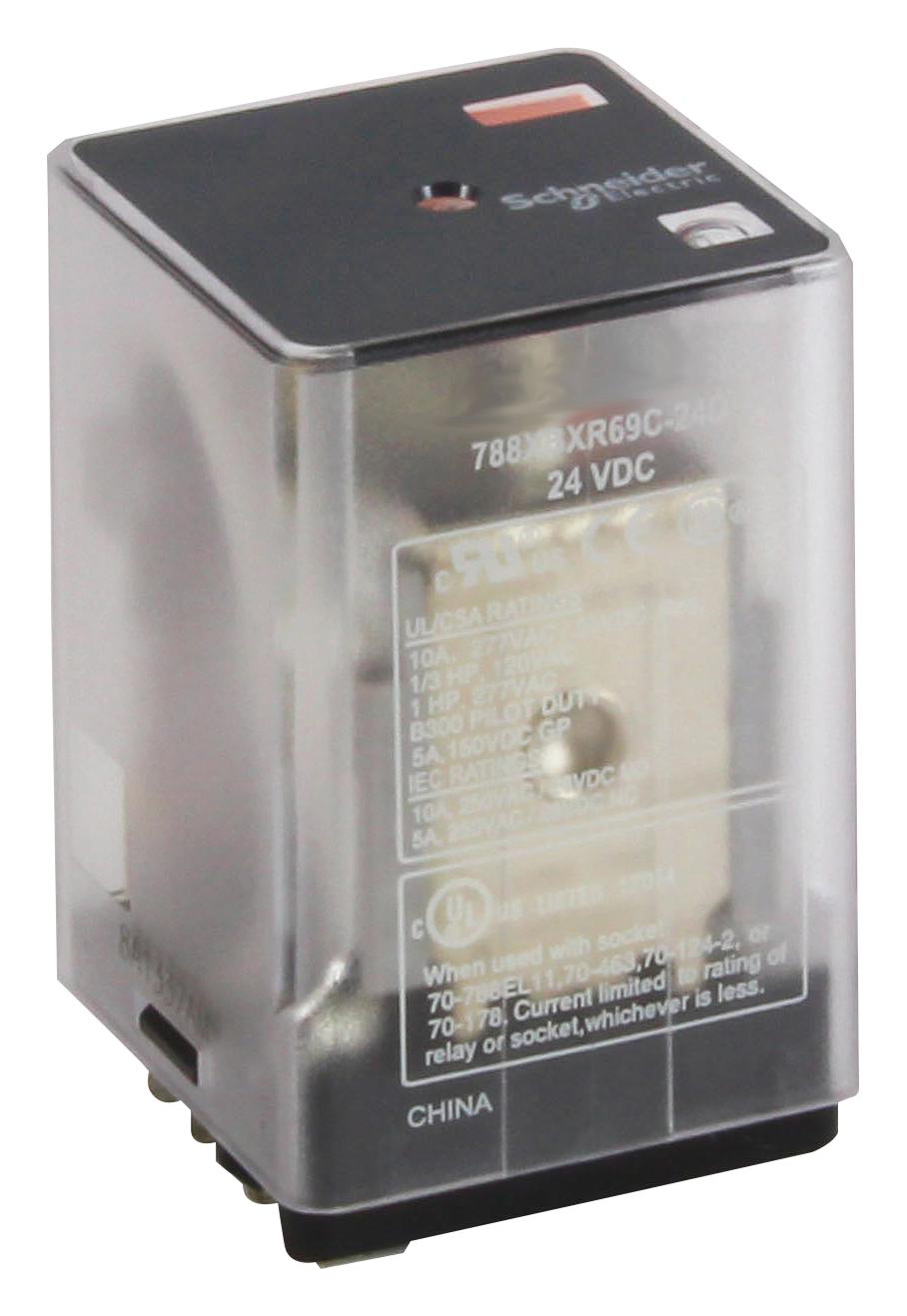 788XBXRC 24A Schneider Electric Legacy Relay Relevador De Potencia