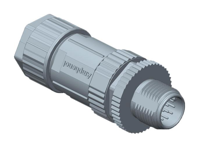 M12A 05BMMA SL8001 Amphenol Ltw Sensor Connector M Series M12