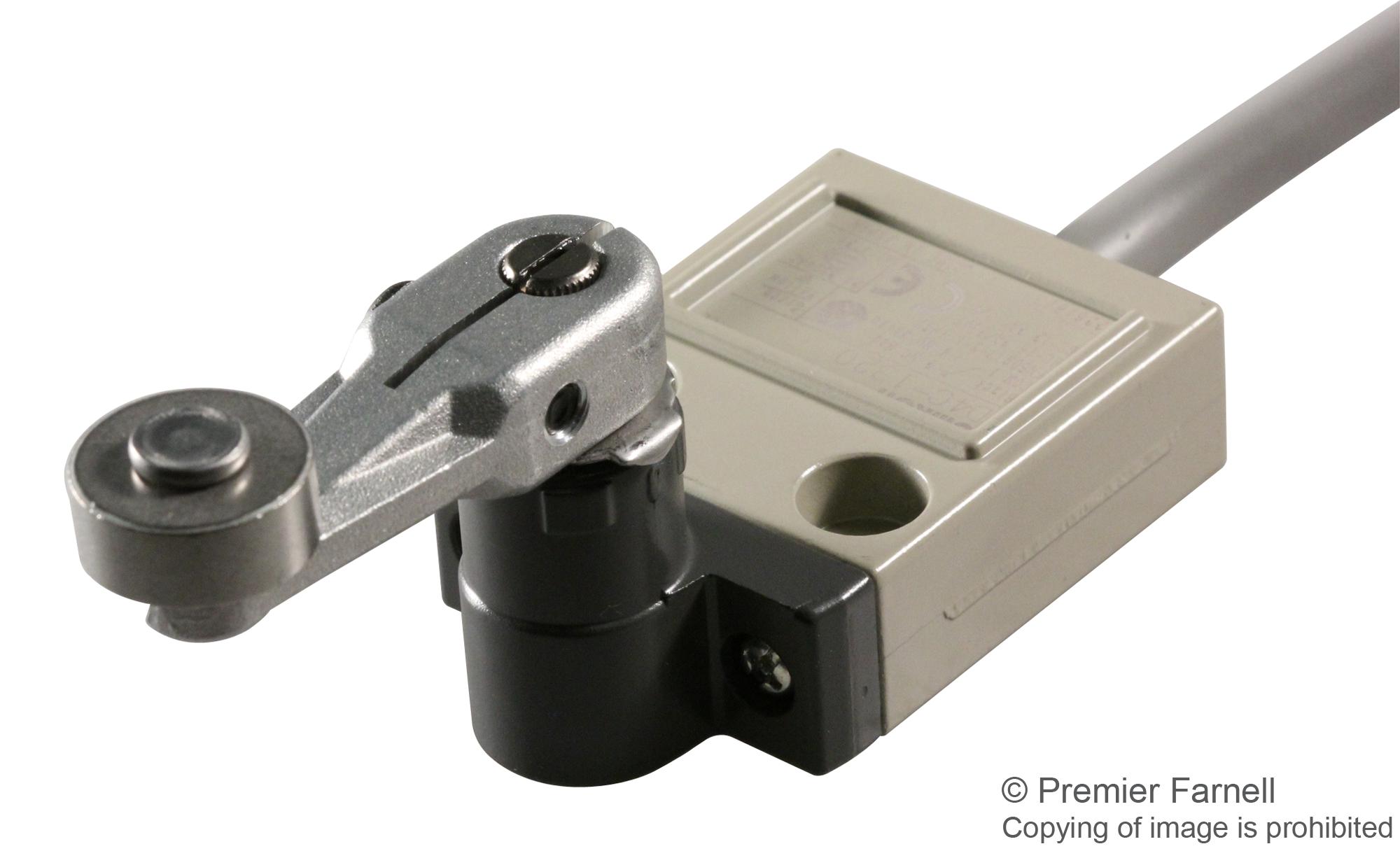 D4C 1320 Omron Industrial Automation Limit Switch Roller Lever 5 A