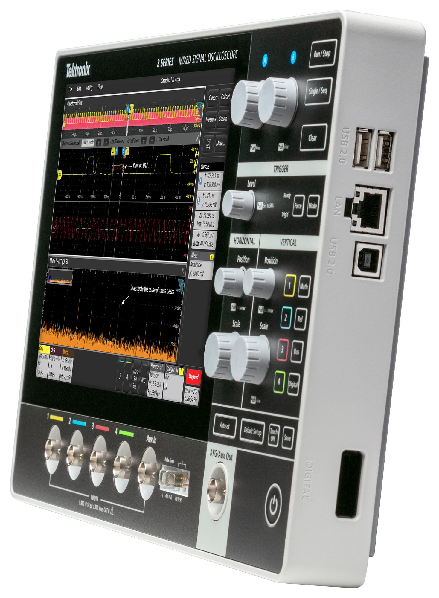 MSO24 2 BW 200 Tektronix MSO MDO Oscilloscope MSO 2 Series 4