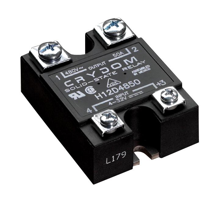 H12D4850 Sensata Crydom Solid State Relay SPST NO 50 A