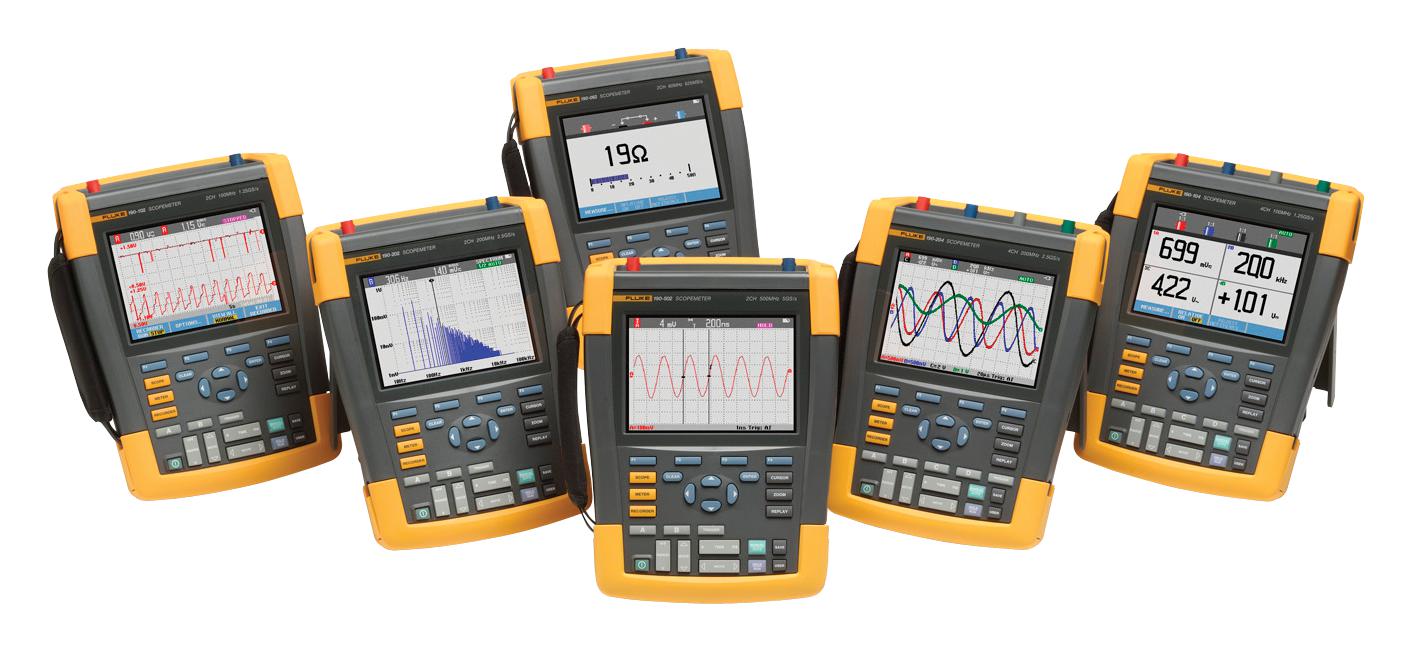 Fluke Am S Fluke Scopemeter Oscilloscope With Scc Kit