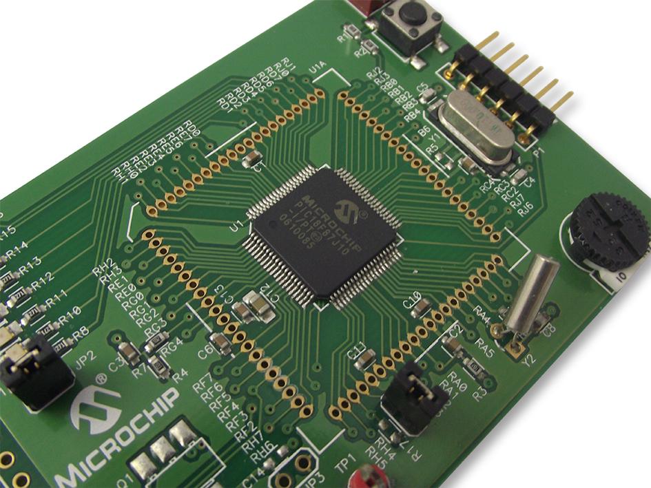 Dm Microchip Demo Board Pickit Surface Mount Prototype Area