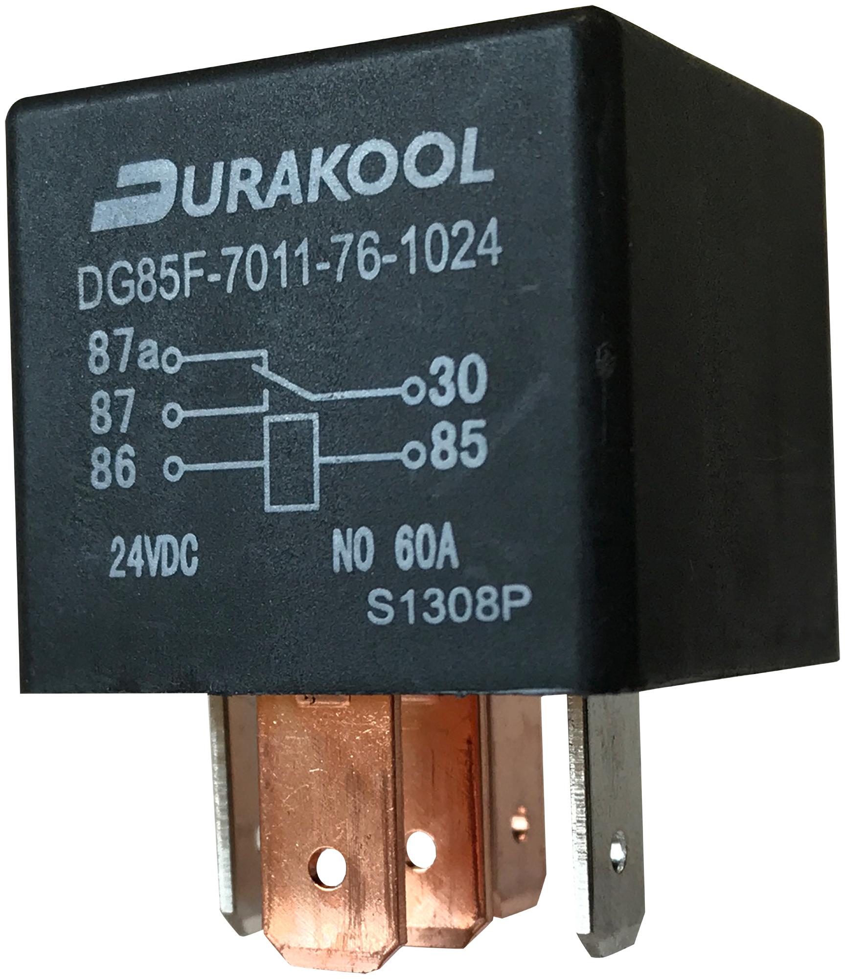 DG85F 7011 76 1024 Durakool Automotive Relay 24 VDC SPDT