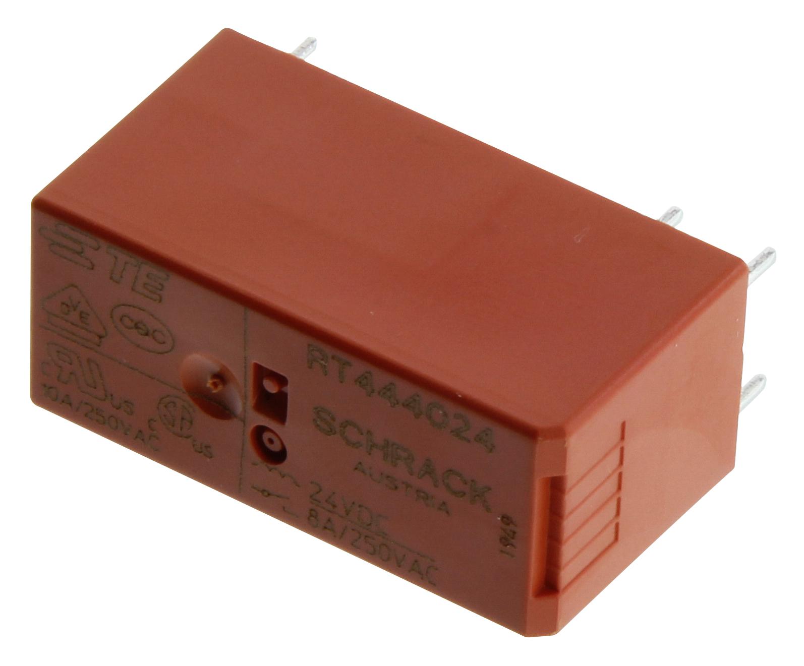 Rt Schrack Te Connectivity Power Relay Spst No Vdc