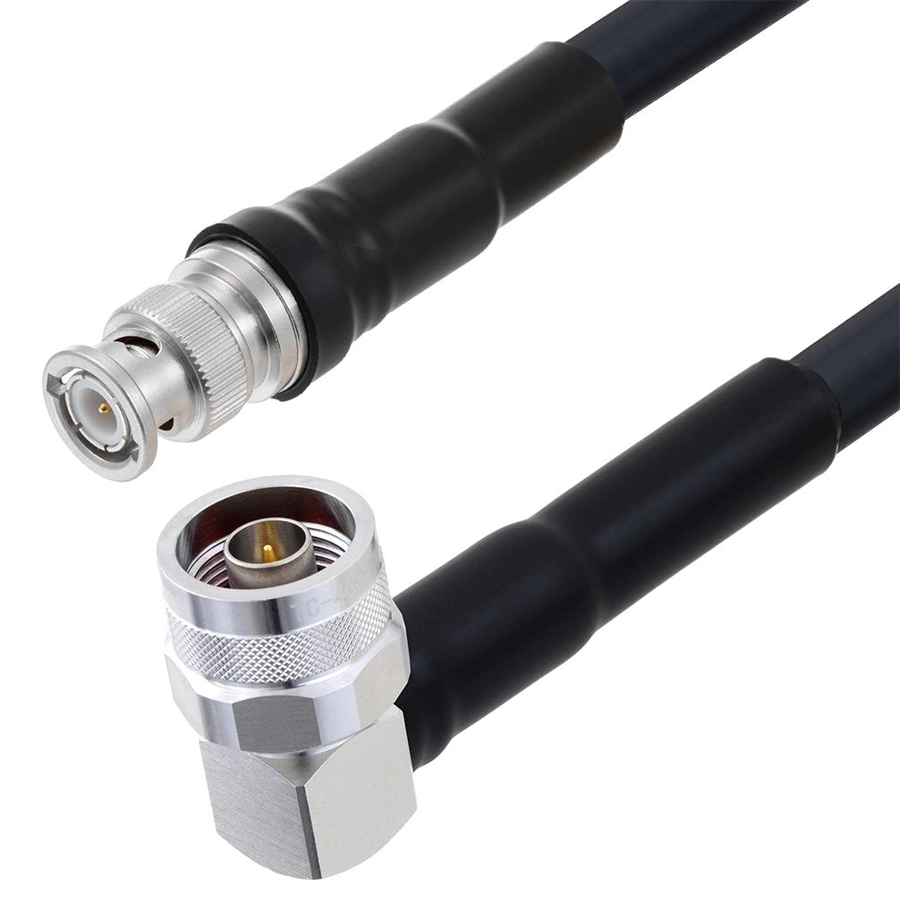 LCCA30300 FT1 L RF Coaxial Cable Assembly BNC Plug To 90 N