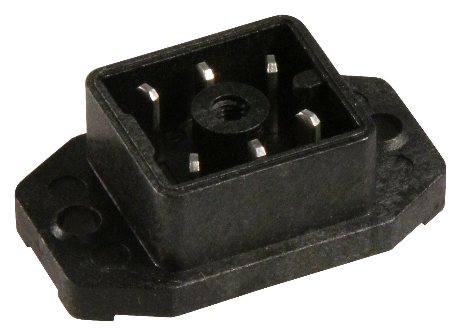 932669100 Hirschmann Rectangular Power Connector 6 Contacts G Series