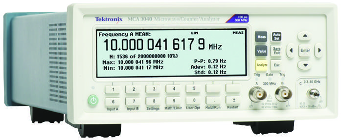 MCA3040 - Tektronix - Frequency Counter, 0Hz to 40GHz, 14 Digits