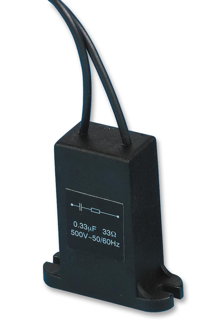 LCR COMPONENTS FP012 RC Network, 0.33 µF, ± 20%, 470 ohm, ± 30%, 6 W, 500 V