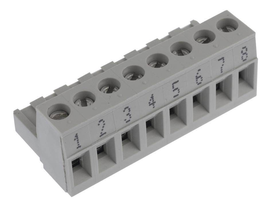 25.340.0853.0 - Wieland Electric - Pluggable Terminal Block, 5.08 mm, 8 ...