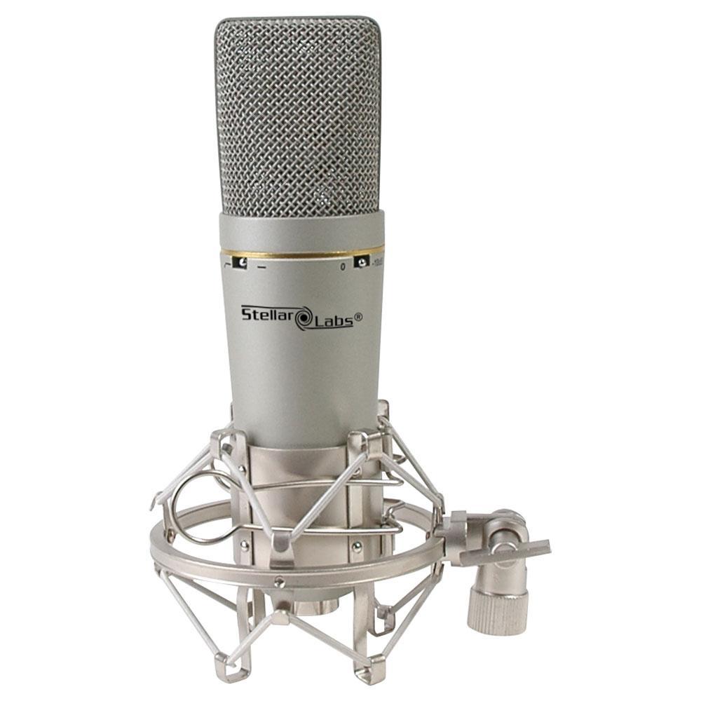 CM-2400 - Stellar Labs - Studio Condenser Microphone - Large Diaphragm ...