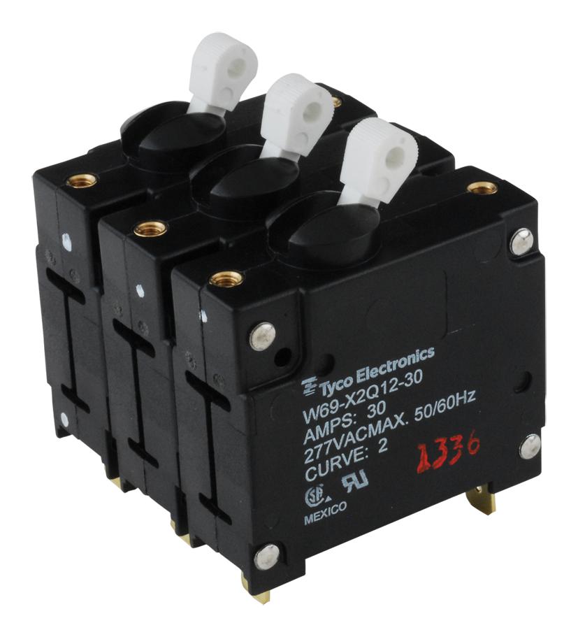 W69-X2Q12-30 - Potter\u0026brumfield - Te Connectivity - Magnetic Hydraulic Circuit Breaker, W6 ...