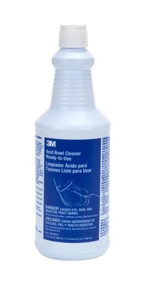 34762 - 3m - ACID BOWL CLEANER, BOTTLE, 1 QUART