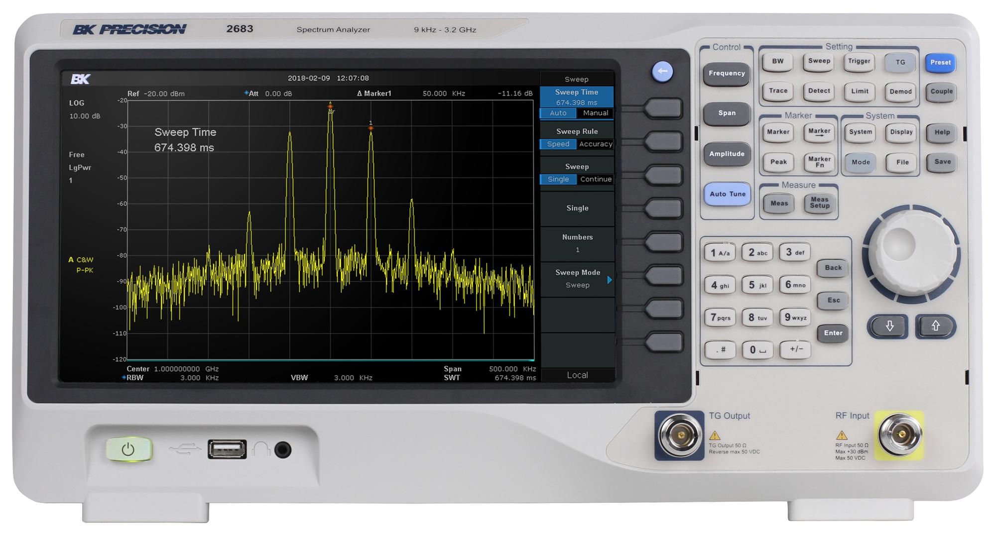 2683 - B&k Precision - Spectrum Analyzer, Bench, 2680 Series