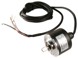 Rotary Encoder, Optical, Incremental, 500 PPR, 0 Detents, Vertical, Without  Push Switch